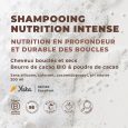 Șampon cu unt și pudră de cacao organică